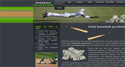 Desktop Screenshot of baseball-predictions.com